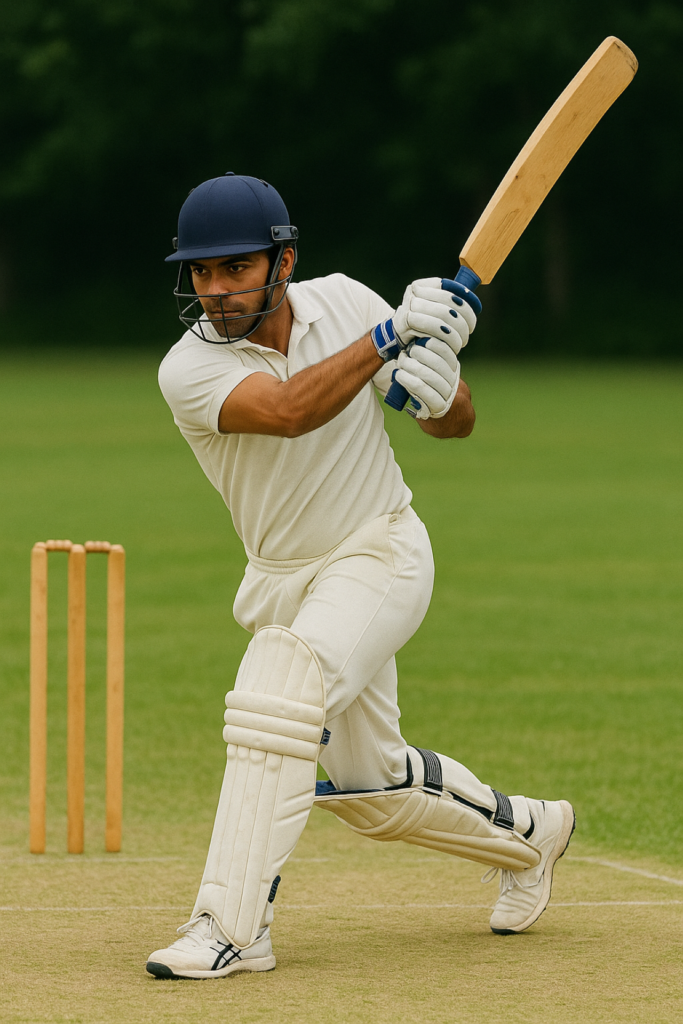 Swing Backward Momentum batting technique in Cricket