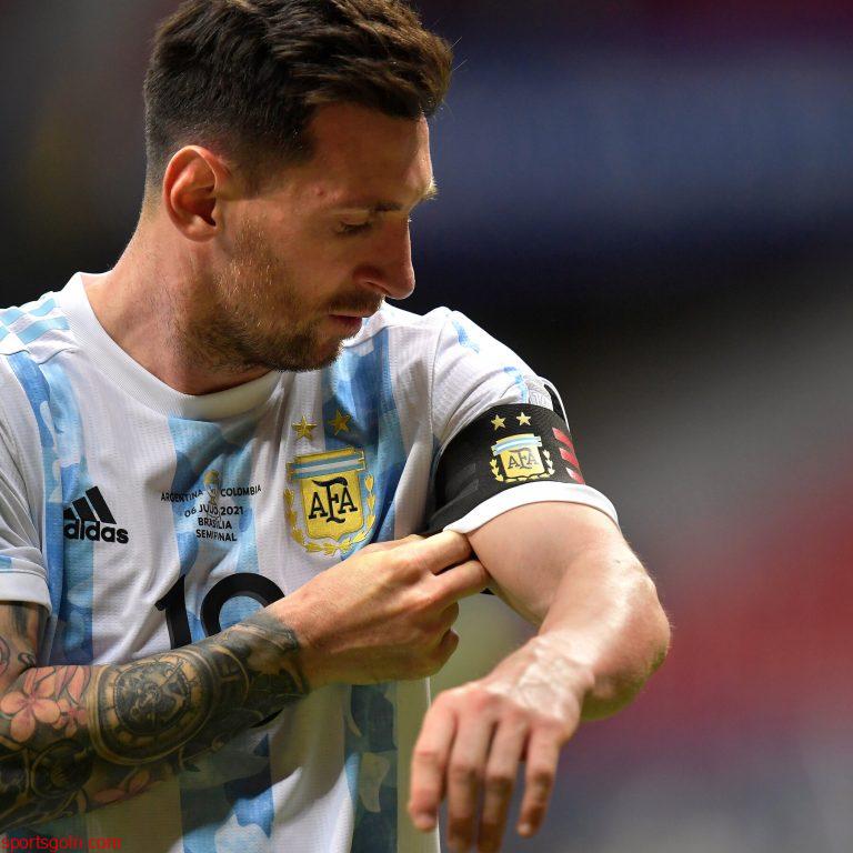 m 10 Messi will not be wearing azure blue jersey after the World Cup?