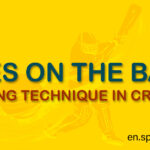 Eyes on the ball batting technique in cricket