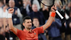 Djokovic eyes Federer record and French Open last 16 spot 3 Djokovic eyes Federer record and French Open last 16 spot Djokovic eyes Federer record and French Open last 16 spot