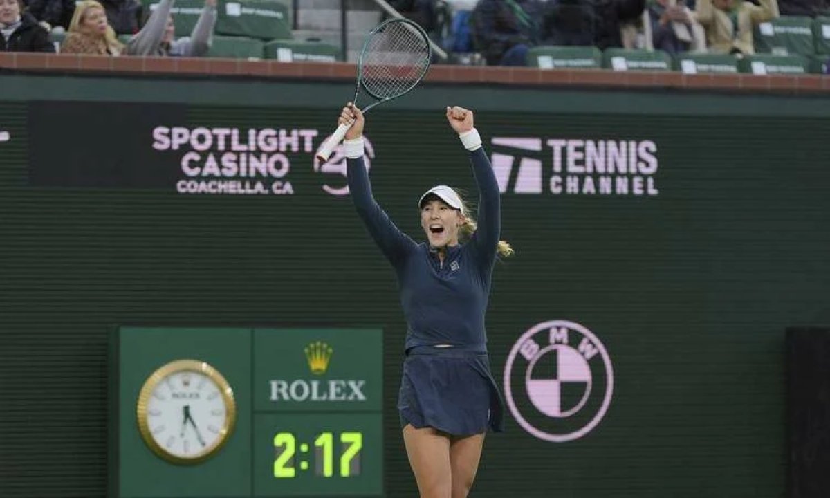 Andreeva topples defending champ Swiatek to reach Indian Wells final