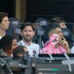 Messi Watches from Bench as 10-Man Miami Edge Past Charlotte
