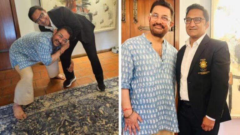 When Dangal Star Aamir Khan Met His Wrestling Heroes on Home Ground