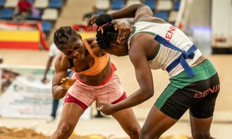 Women Enter the Ring at West African Wrestling Tournament