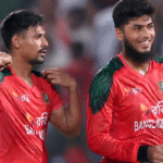 Rishad Shares Top Spot with 26 Wickets, Taskin and Mustafizur Still in the Race