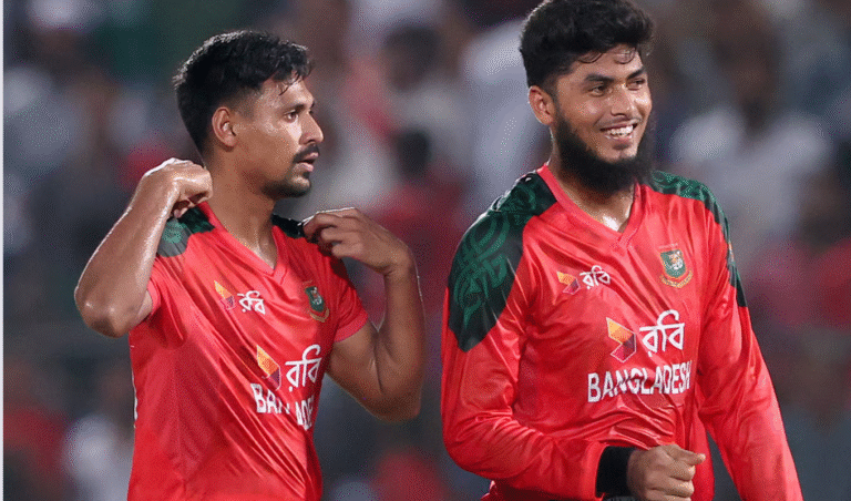 Rishad Shares Top Spot with 26 Wickets, Taskin and Mustafizur Still in the Race