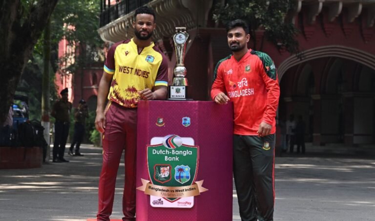 T20I series trophy unveiled at historic CRB Cricket meets Heritage: Trophy unveiled at CRB