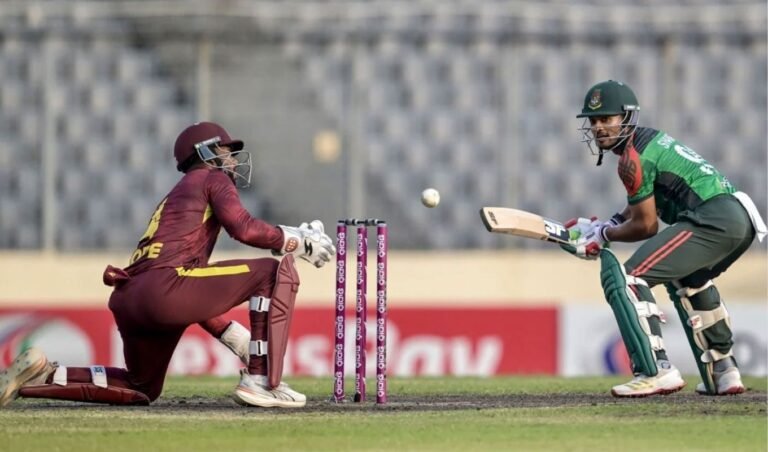 সাইফ সৌম্যের ঝড়ের পরও তিনশ ছুঁতে পারেনি বাংলাদেশ Despite Saif and Soumya’s Storm, Bangladesh Falls Short of 300