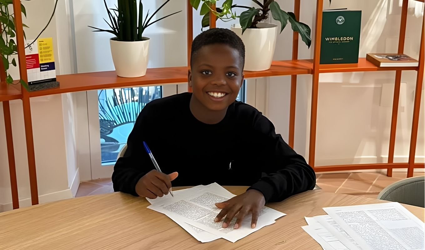 12-Year-Old Barcelona Wonderkid Destiny Kosiso Scores 145 Goals in 52 Matches, Signs with Nike