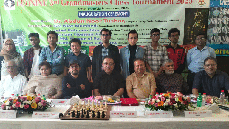 After 21 Years Dhaka Hosts Grandmasters Again—A Legendary Chess Battle Begins Dhaka Welcomes Grandmasters After Two Decades
