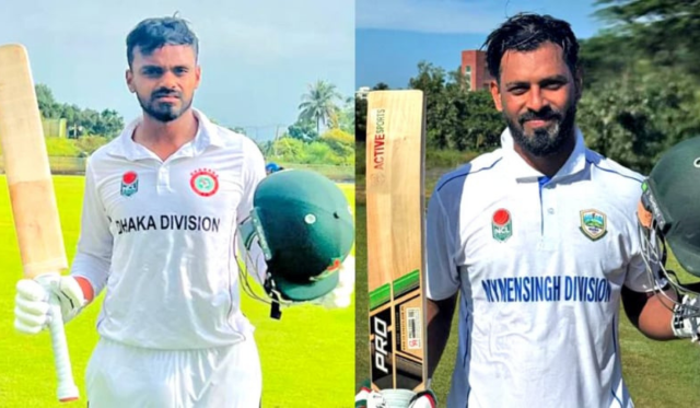 Ankon and Mojid score centuries, Muminul falls short at 92