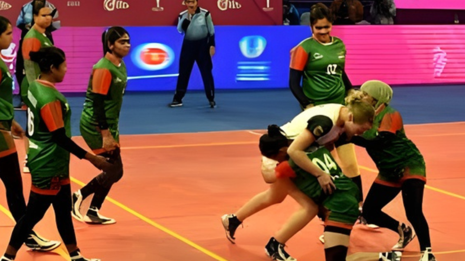 Bangladesh Womens Kabaddi Team Gears Up to Challenge World Champions India Bangladesh Women Dominate Germany for a Convincing Second Victory!