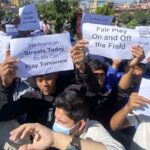 Nepalese Footballers Protest Ahead of Clash with Bangladesh
