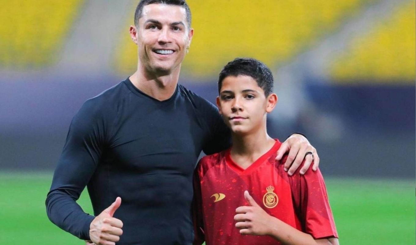 Father and Son Score on the Same Day, Ronaldo Revisits a 22-Year-Old Memory