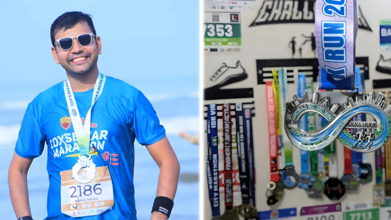 From Dhaka to Bangkok How Nahid Beat the Challenge and Made Bangladesh Proud "Bangladeshi Runner Conquers Bangkok Marathon—Nahid Raises the National Flag with Pride!"