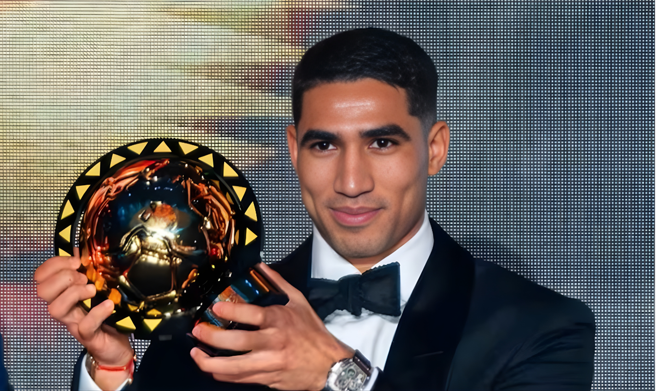 Hakimi Shocks Africa! Defender Breaks 52-Year Curse to Win Top Award