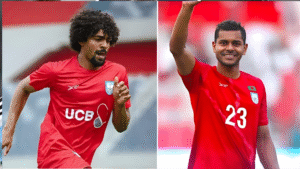 Hamza and Samit Set to Feature Against Nepal নেপাল ম্যাচে নতুন চমক, একসঙ্গে দেখা যেতে পারে হামজা-সামিতকে