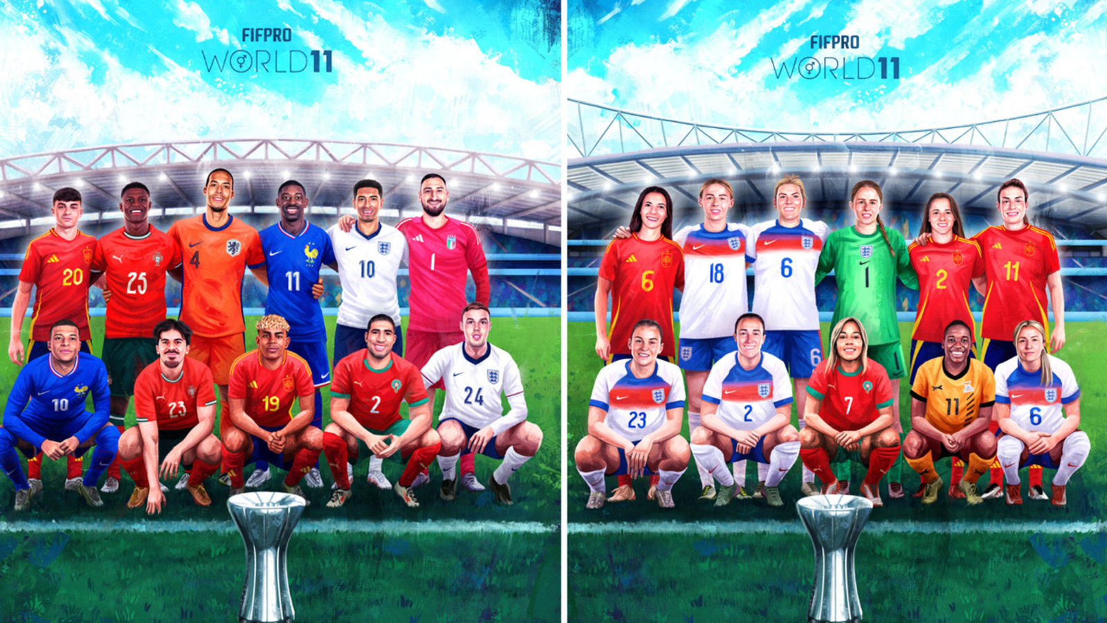 History Made as Yamal Named in the World’s Best XI, Along with Other Top Players