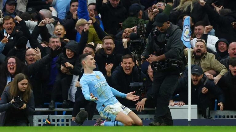 Manchester City 3–2 Leeds United