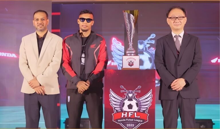 Massive 32-Team Futsal League Kicks Off — Jamal Bhuiyan Steals the Spotlight