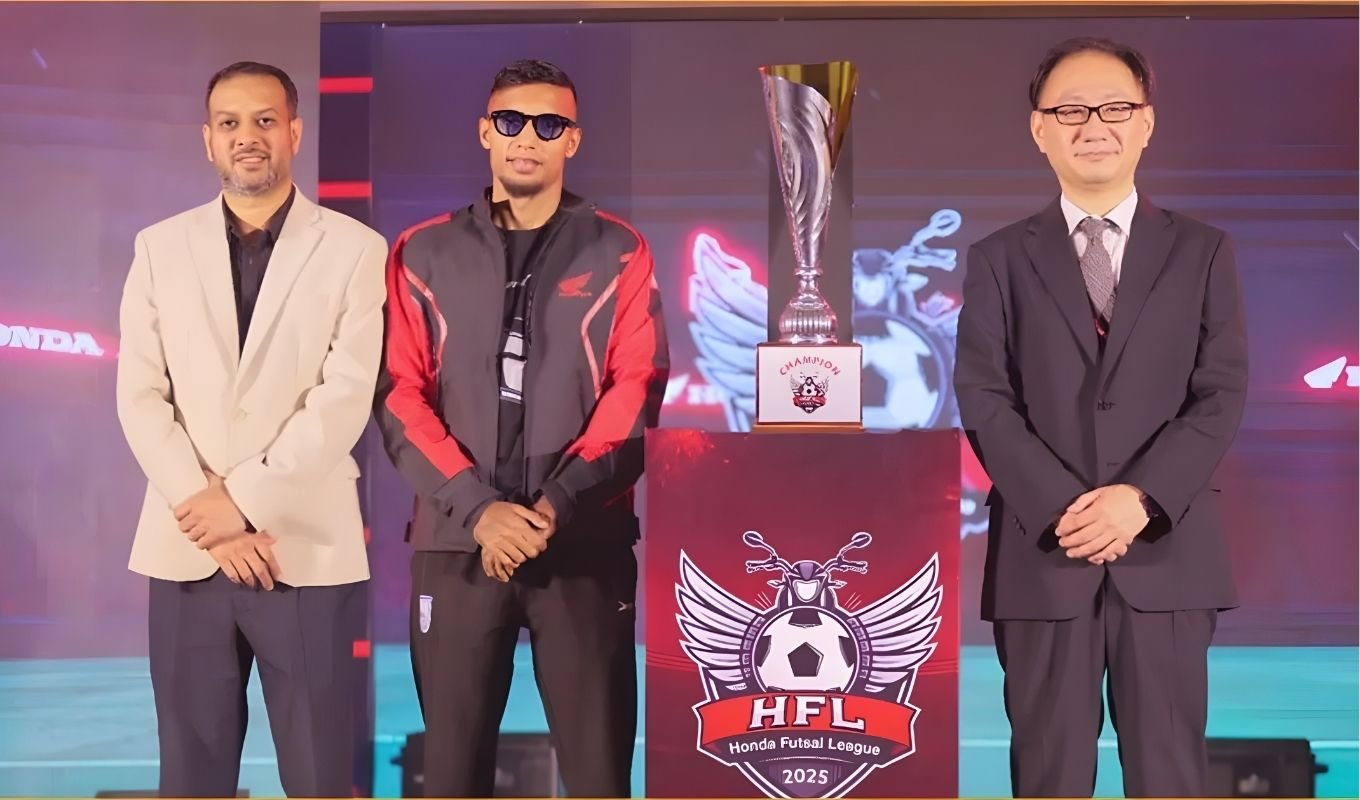 Massive 32-Team Futsal League Kicks Off — Jamal Bhuiyan Steals the Spotlight