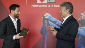 Messi Receives Barcelonas Most Beloved Player Award Messi Receives Barcelona’s Most Beloved Player Award