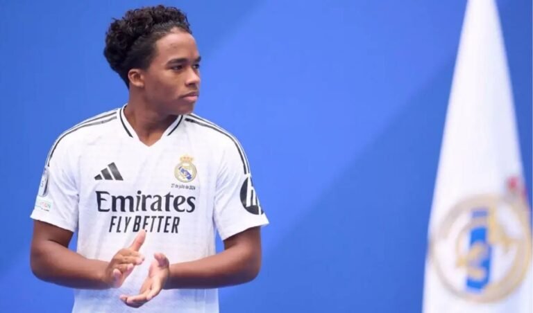Real Madrid’s Teenage Sensation Endrick Heads to Lyon After Falling Out of Favour