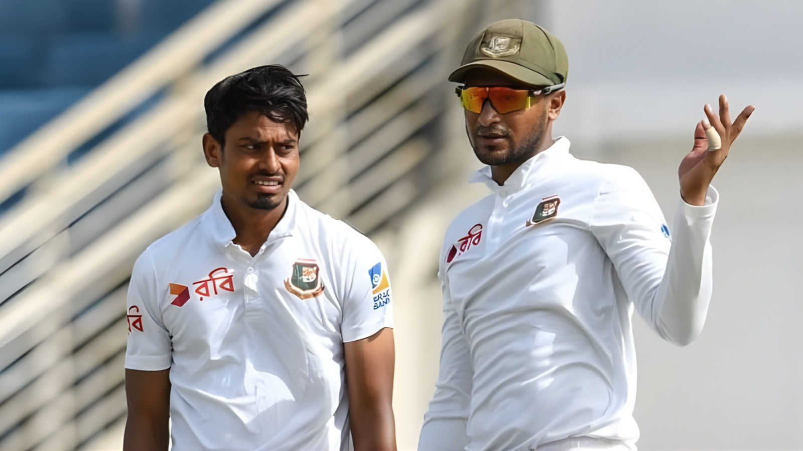 Record books trembling Taijuls chase of Shakibs crown reaches boiling point Taijul on the brink of history—just one wicket away from surpassing Shakib!