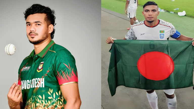Three minute shock in Dhaka Test—Athletes react to sudden earthquake After the tremor shook the nation, what did Taskin and Jamal Bhuiyan say?