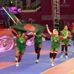 থাইল্যান্ডকে হারিয়ে সেমিফাইনালে বাংলাদেশ—উৎসবে মাতল মিরপুর Historic Achievement! Bangladesh Women Secure First-Ever Kabaddi World Cup Medal