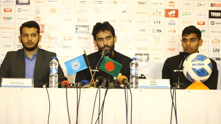 বাংলাদেশ ভারত ম্যাচ খালিদ জামিল জানালেন চাপের কথা "India vs Bangladesh: A High-Stakes Match for Both Teams, Says Indian Coach"