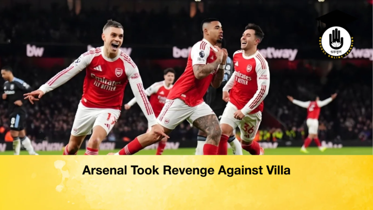 Arsenal Took Revenge Against Villa Arsenal Took Revenge Against Villa