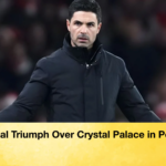 Arsenal Triumph Over Crystal Palace in Penalty Arsenal Triumph Over Crystal Palace in Penalty