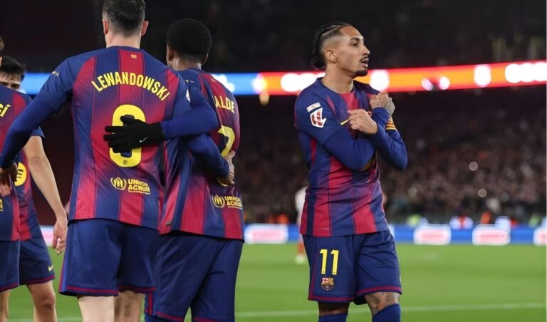 “Barcelona Shatter Atlético’s Dream Run – The Champions Are Back on Top!”