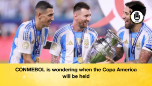 CONMEBOL is wondering when the Copa America will be held CONMEBOL is wondering when the Copa America will be held