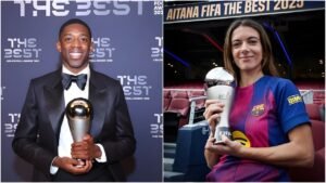 Dembele and Bonmati Claim FIFA Player of the Year Awards 2025 Dembele and Bonmati Claim FIFA Player of the Year Awards 2025