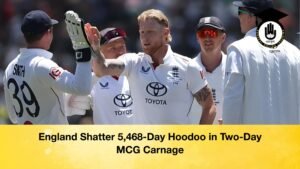 England Shatter 5468 Day Hoodoo in Two Day MCG Carnage England Shatter 5,468-Day Hoodoo in Two-Day MCG Carnage