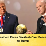 FIFA President Faces Backlash Over Peace Award to Trump FIFA President Faces Backlash Over Peace Award to Trump