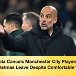 Guardiola Cancels Manchester City Players Extra Christmas Leave Despite Comfortable Win Guardiola Cancels Manchester City Players’ Extra Christmas Leave Despite Comfortable Win