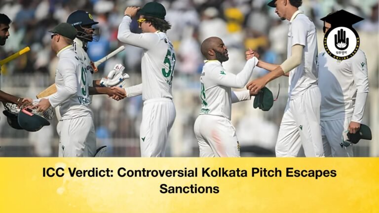 ICC Verdict Controversial Kolkata Pitch Escapes Sanctions ICC Verdict: Controversial Kolkata Pitch Escapes Sanctions