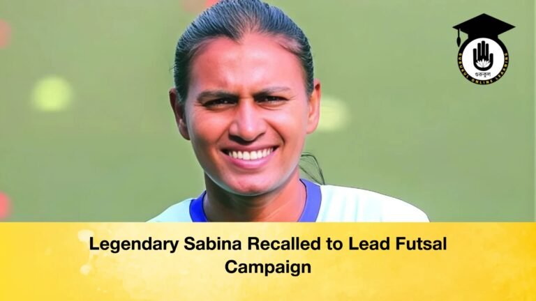 Legendary Sabina Recalled to Lead Futsal Campaign Legendary Sabina Recalled to Lead Futsal Campaign