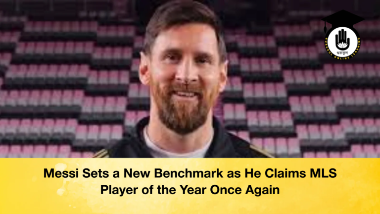Messi Sets a New Benchmark as He Claims MLS Player of the Year Once Again Messi Sets a New Benchmark as He Claims MLS Player of the Year Once Again