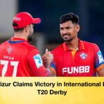 Mustafizur Claims Victory in International League T20 Derby 1 Mustafizur Claims Victory in International League T20 Derby