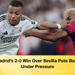 Real Madrids 2 0 Win Over Sevilla Puts Barcelona Under Pressure Real Madrid’s 2-0 Win Over Sevilla Puts Barcelona Under Pressure