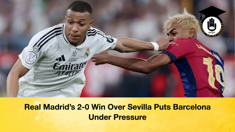 Real Madrids 2 0 Win Over Sevilla Puts Barcelona Under Pressure Real Madrid’s 2-0 Win Over Sevilla Puts Barcelona Under Pressure