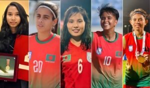 Tahura, Maria, and Monika will play in Farashganj, with international players also taking part.