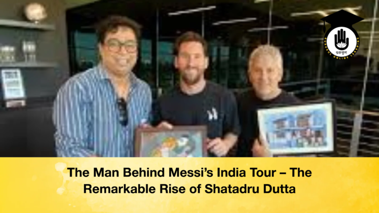The Man Behind Messis India Tour – The Remarkable Rise of Shatadru Dutta The Man Behind Messi’s India Tour – The Remarkable Rise of Shatadru Dutta