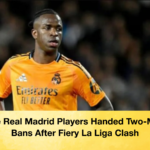 Three Real Madrid Players Handed Two Match Bans After Fiery La Liga Clash Three Real Madrid Players Handed Two-Match Bans After Fiery La Liga Clash