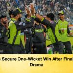 Titans Secure One Wicket Win After Final Over Drama Titans Secure One-Wicket Win After Final-Over Drama