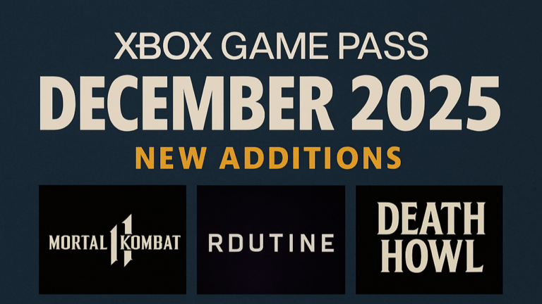 Xbox Game Pass December 2025 Lineup Brings Big Titles 1